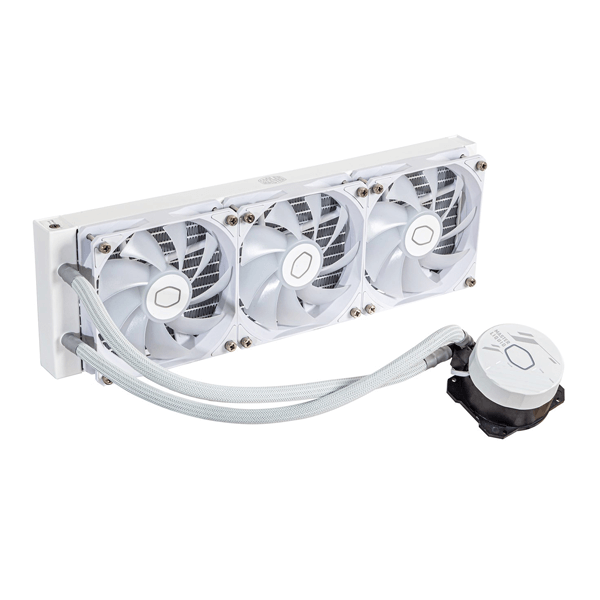 Cooler Master MasterLiquid 360L Core ARGB 360mm CPU Liquid Cooler (White)